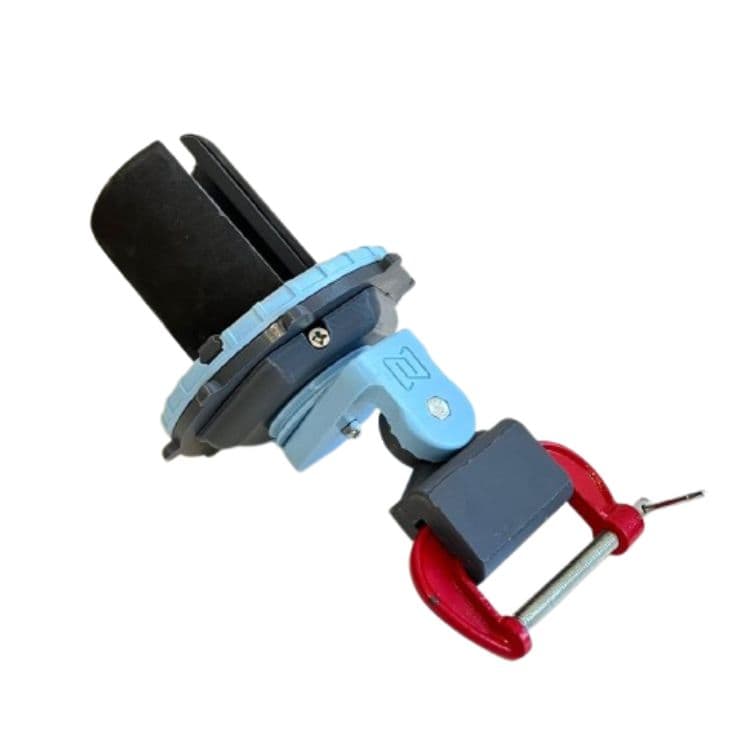 Pinza de Banco para Pintura Ajuste Interno, Profesional, Posición Ajustable 360°