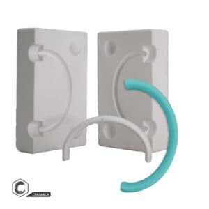 Molde Yeso A-002 Asa curva