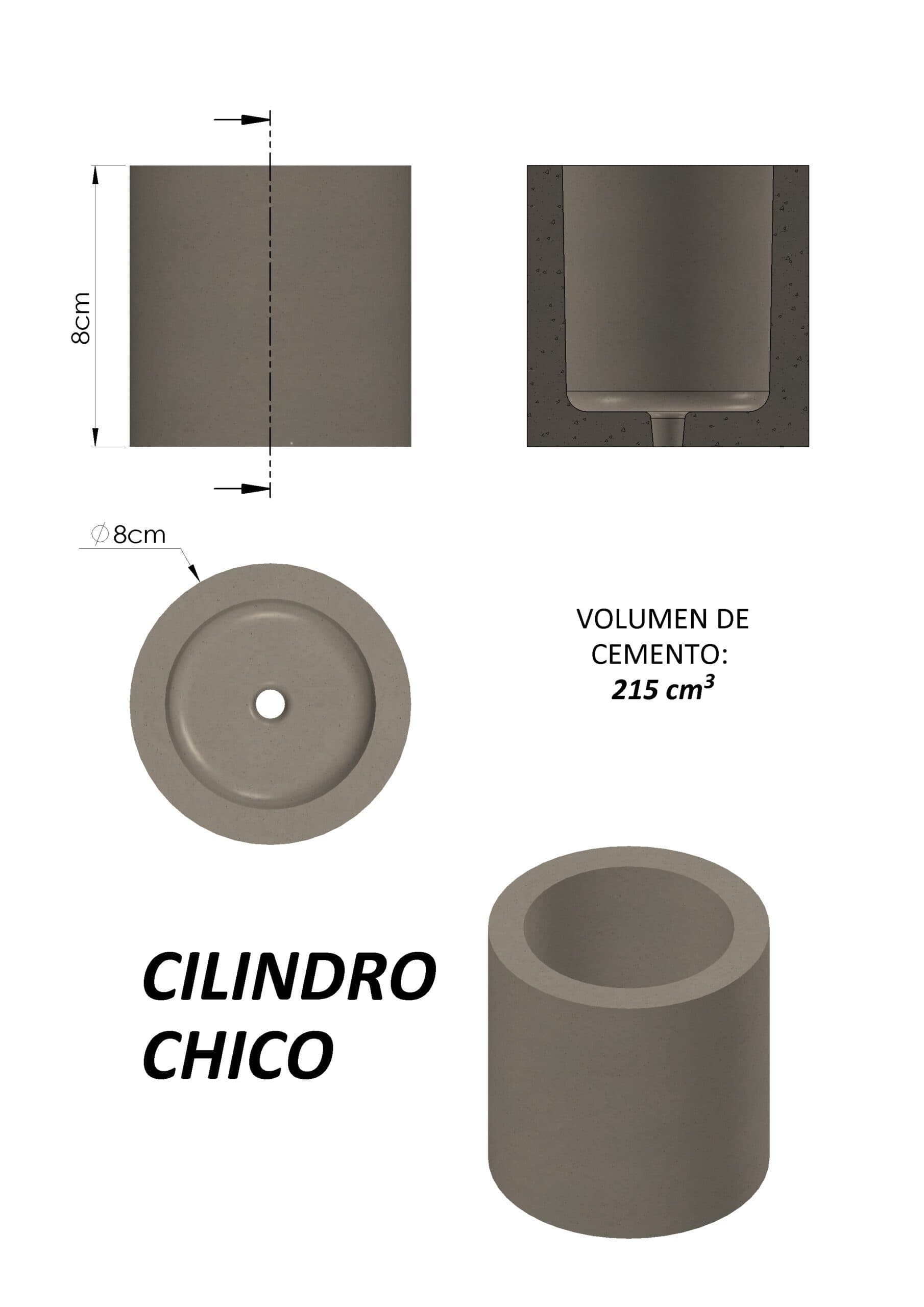 Molde Cilindro