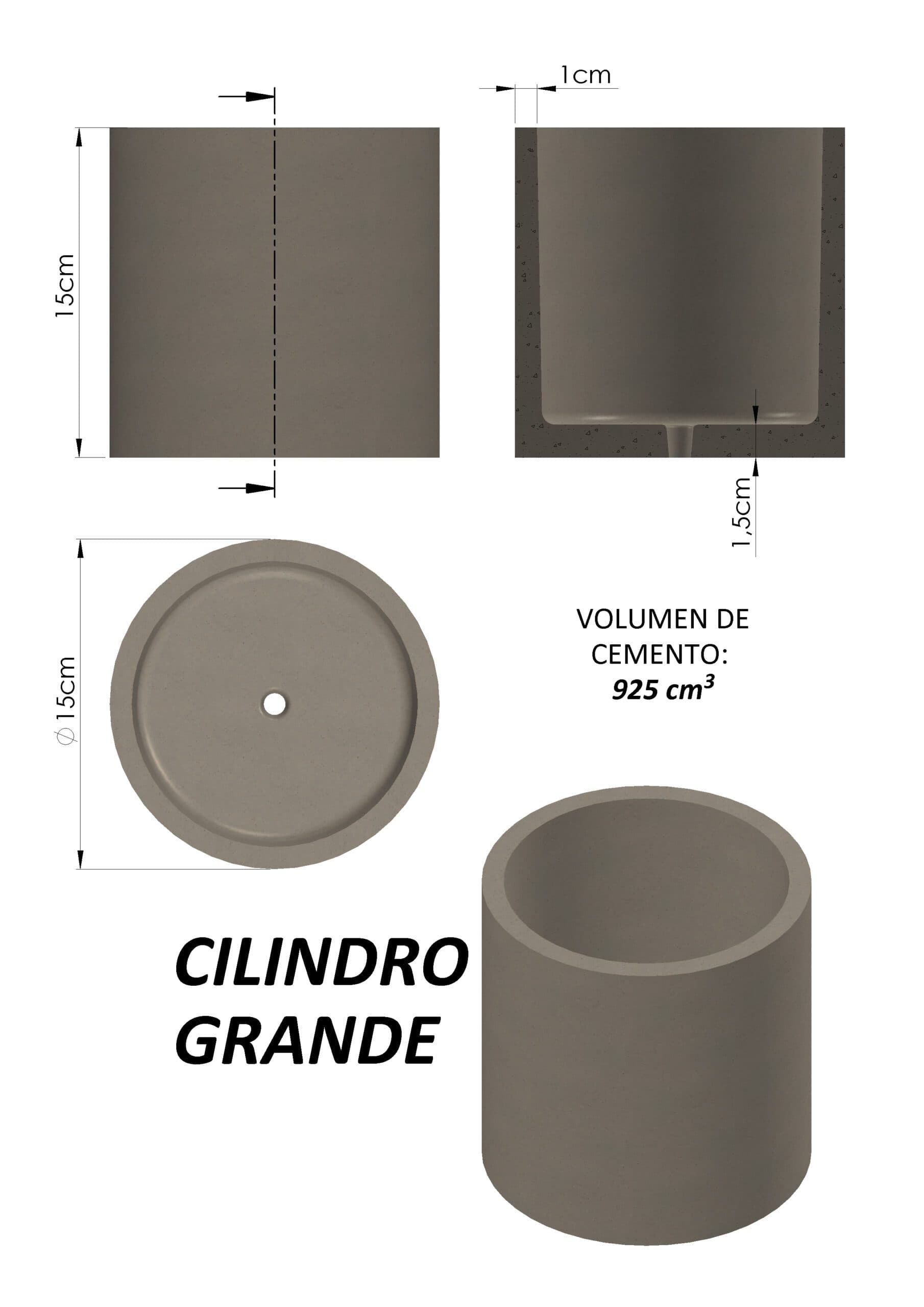 Molde Cilindro