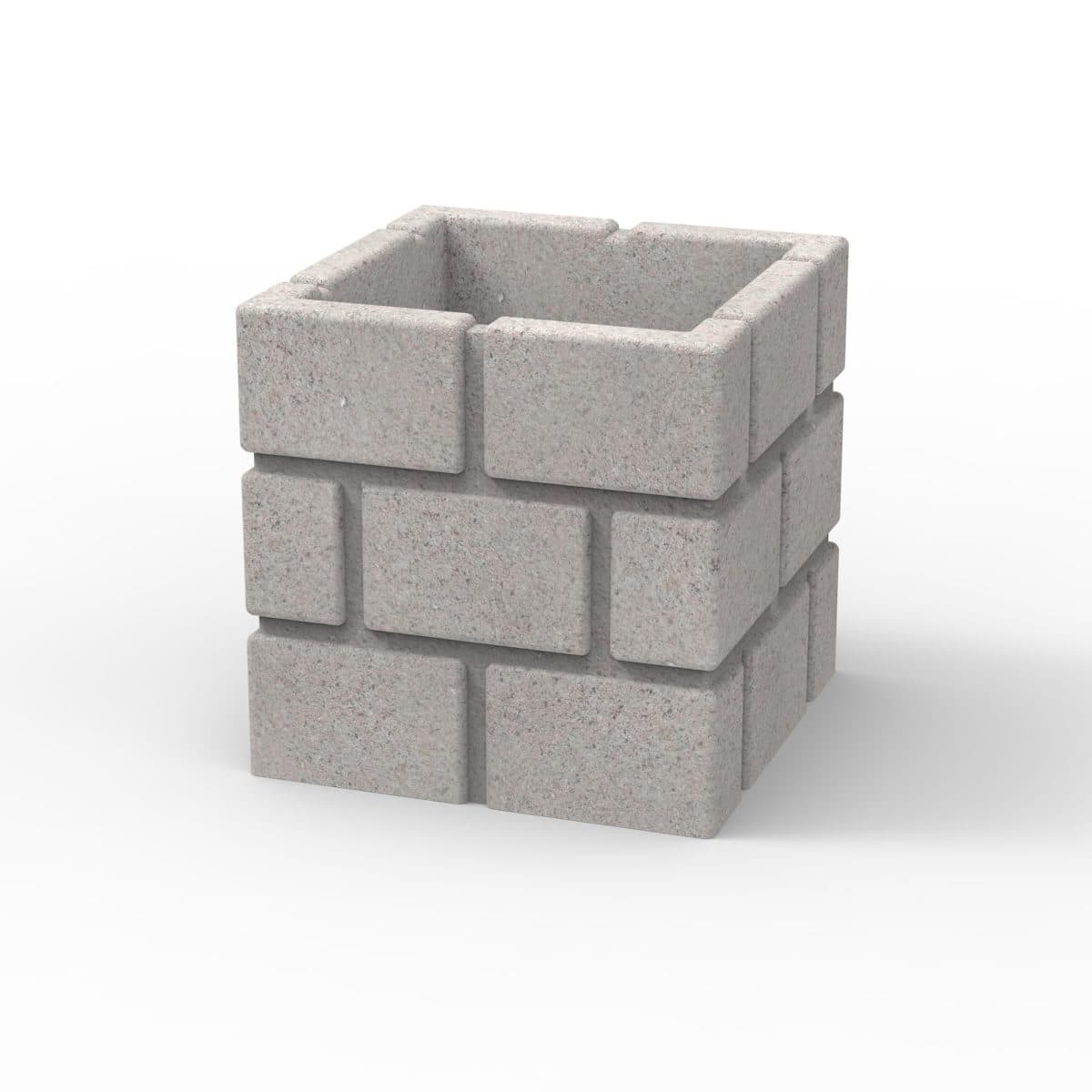 Molde Cubo Ladrillos Retro