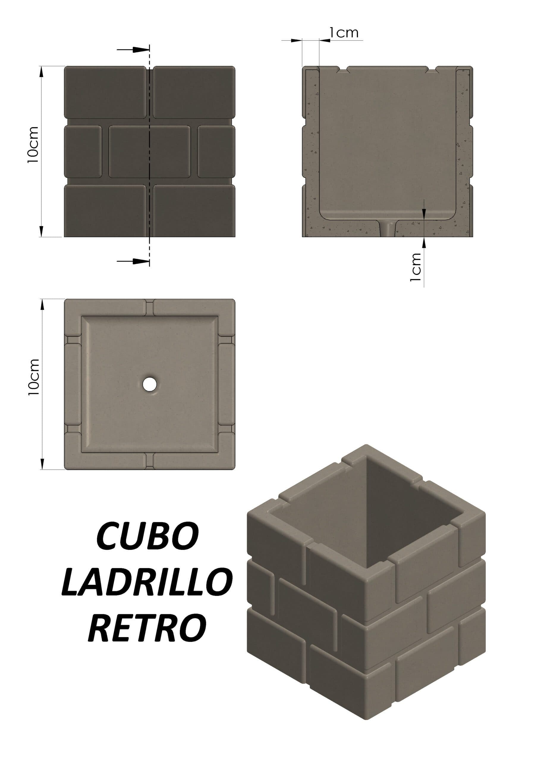 Kit Moldes Retro Línea POP L