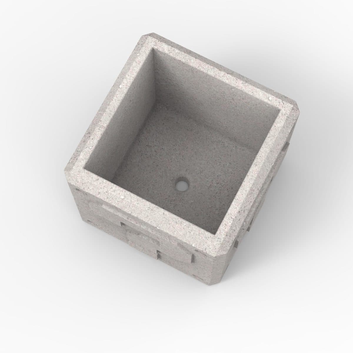 Molde Cubo Incógnita Retro