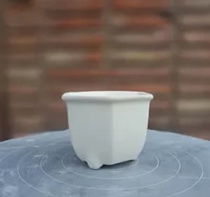 Molde de Yeso D-030 Maceta Hexagonal