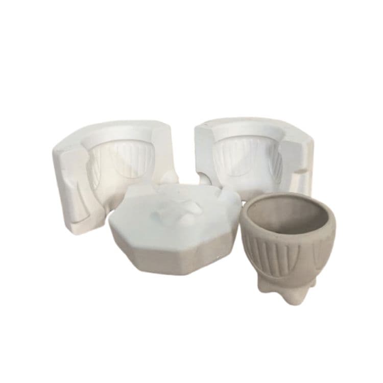 Molde de Yeso D-042 Maceta Vintage Grande