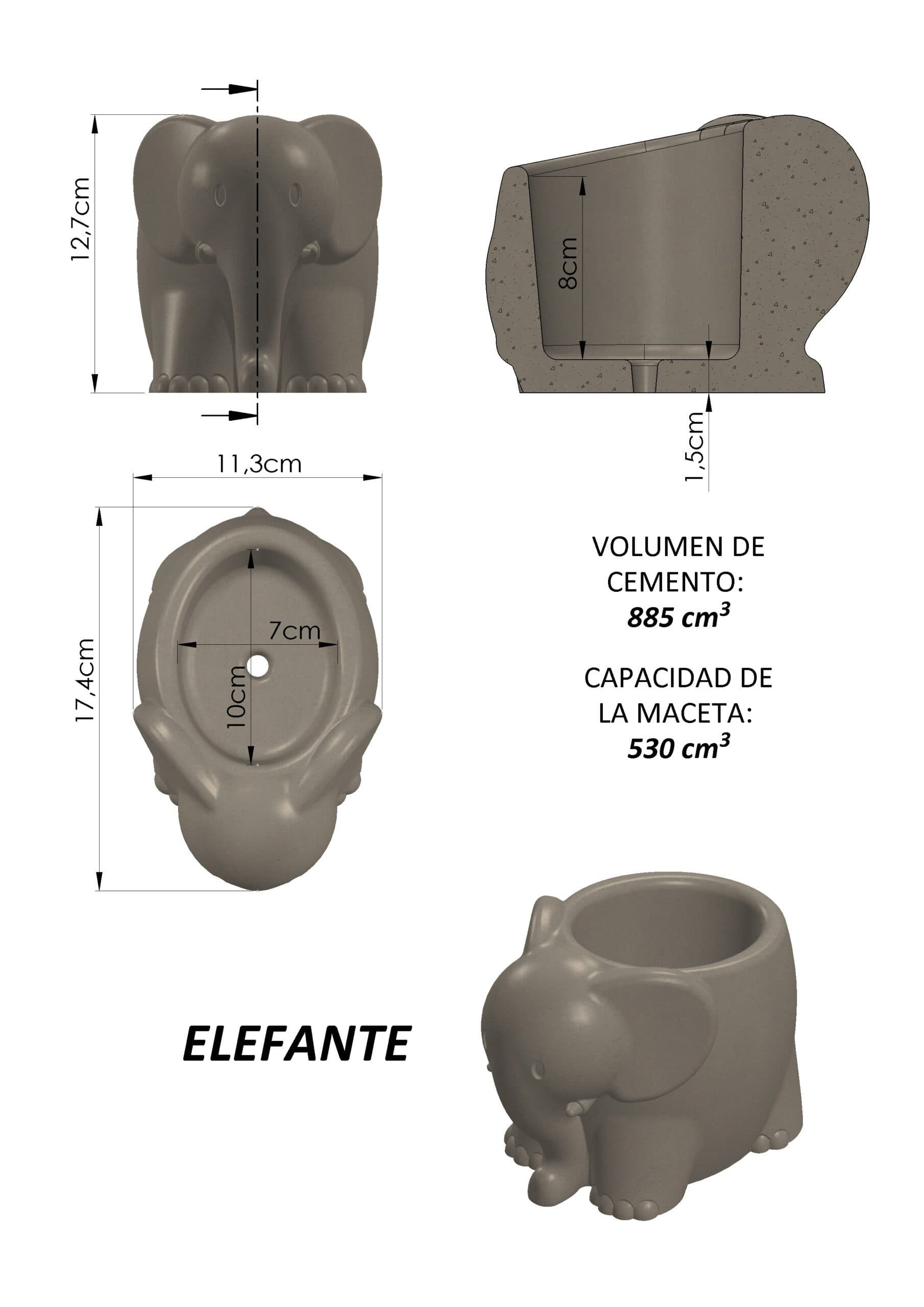 Molde Elefante