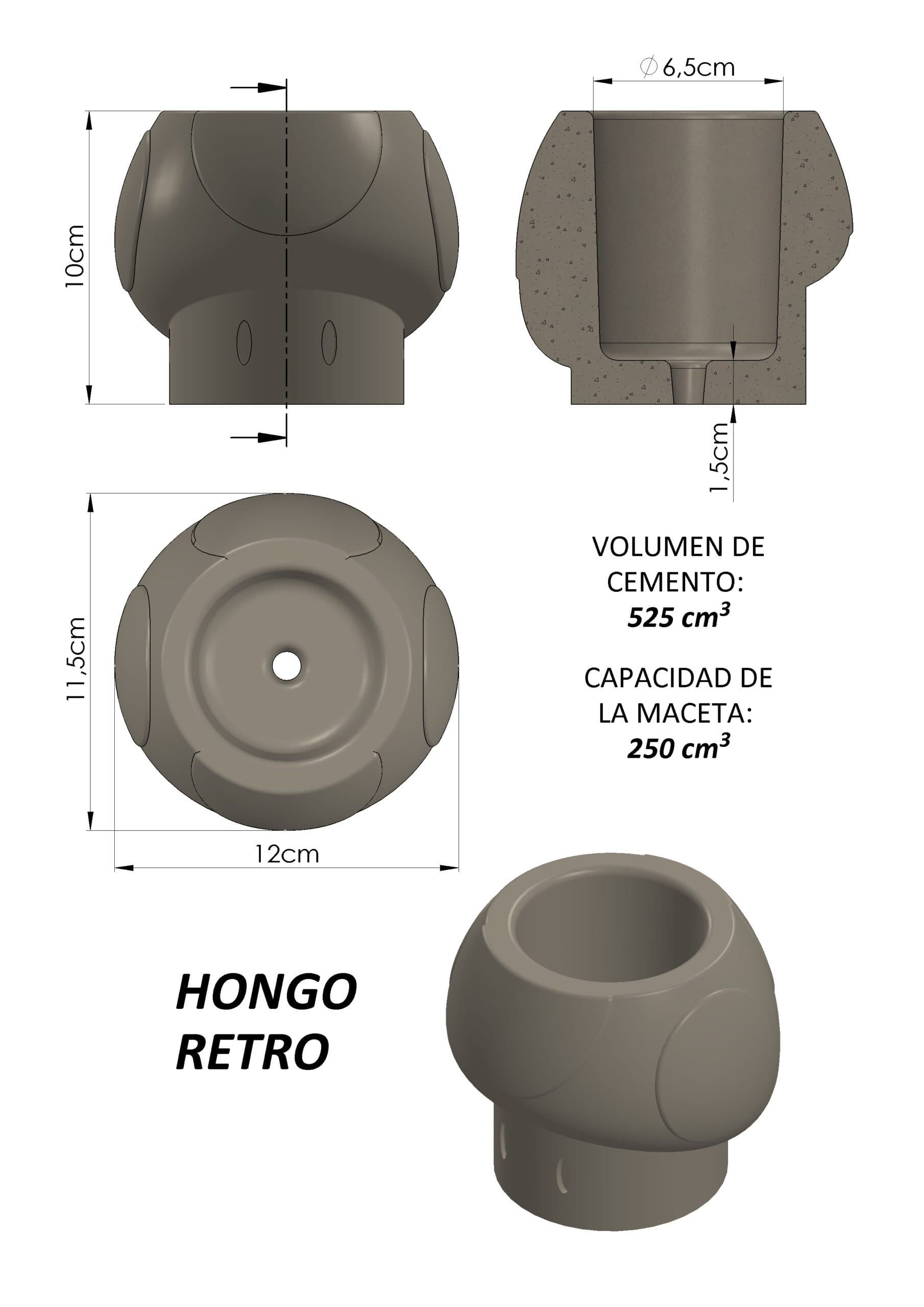Kit Moldes Retro Línea POP L