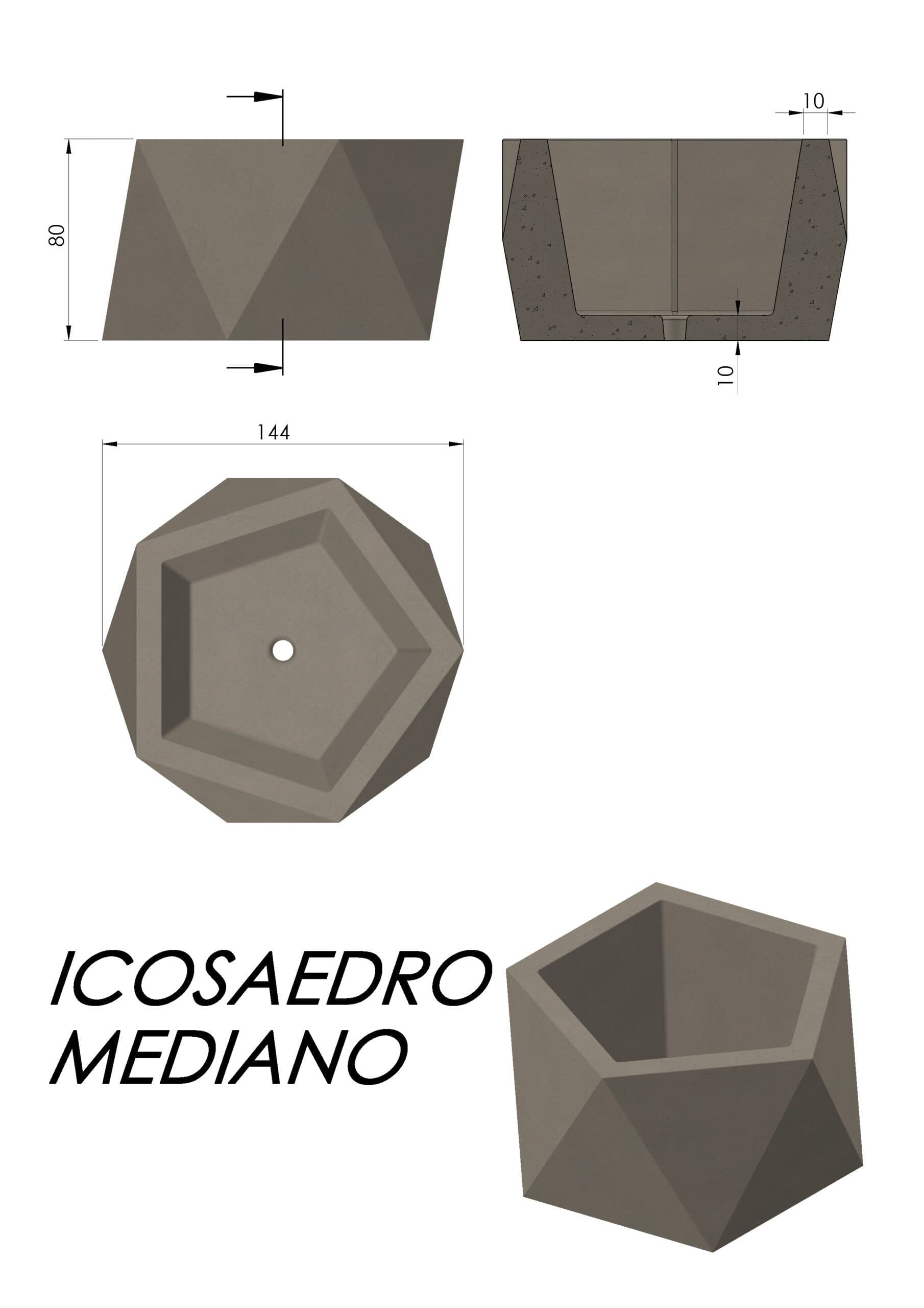Molde Icosaedro
