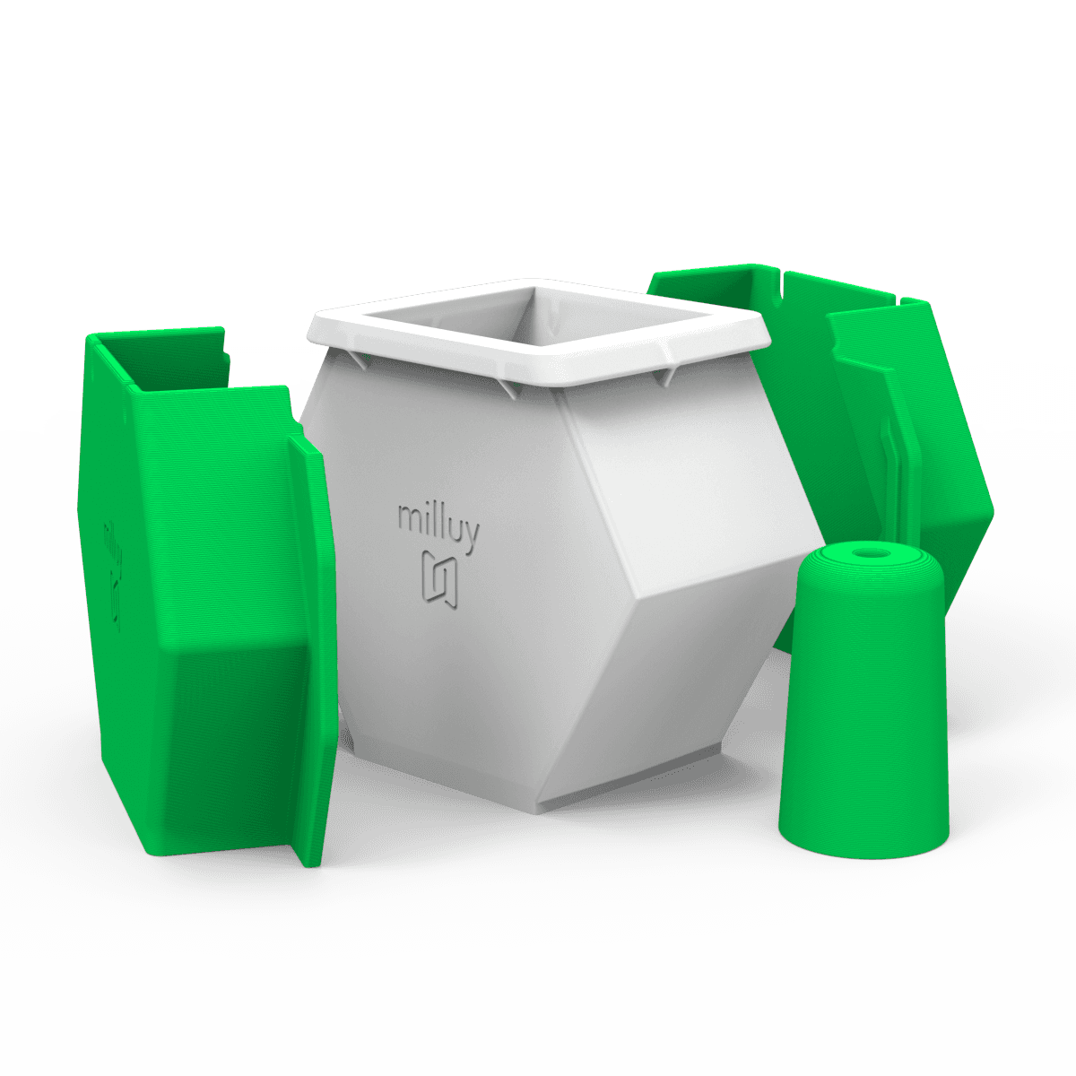 Molde Lámpara Hexagonal