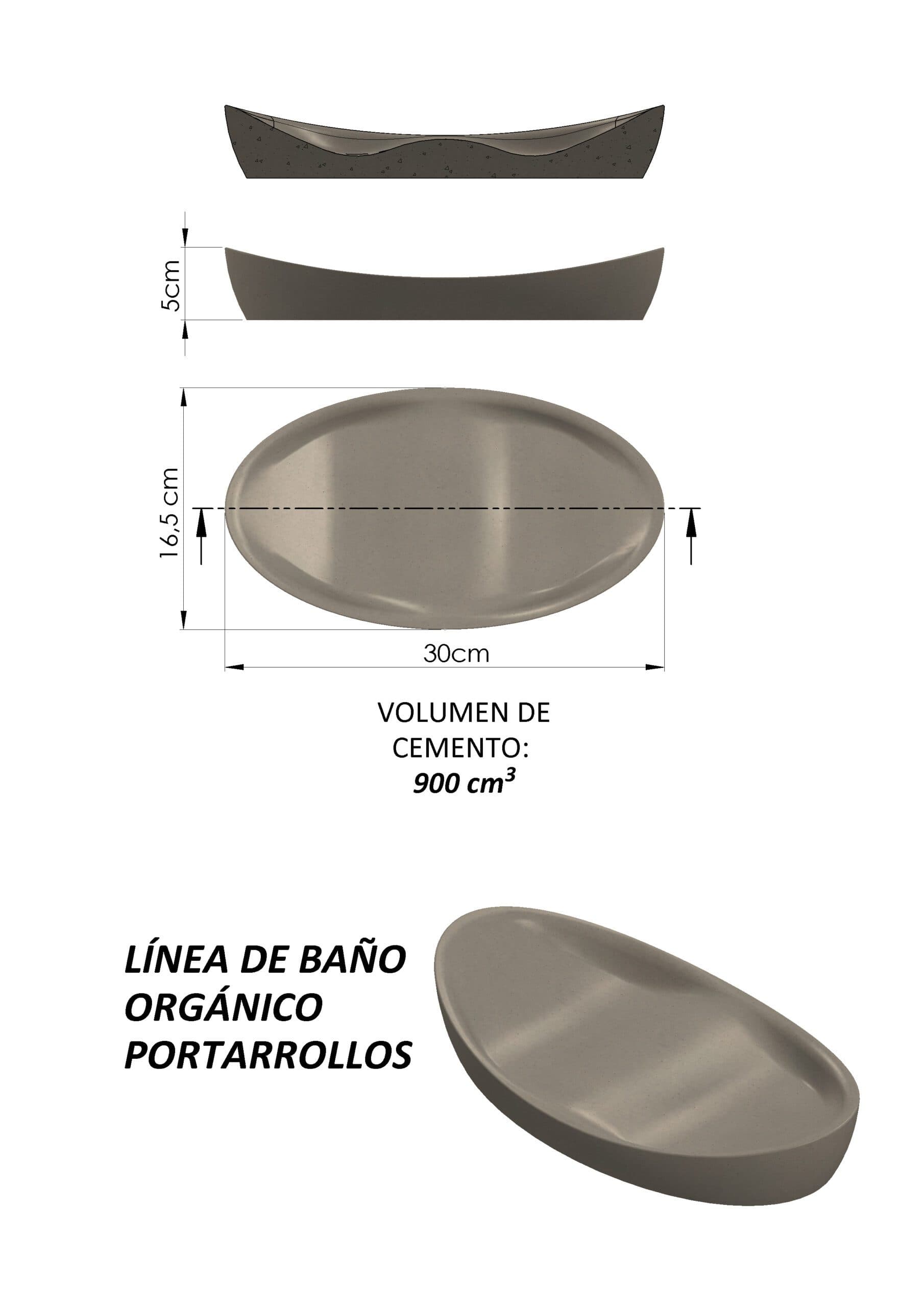 Molde Portarrollos