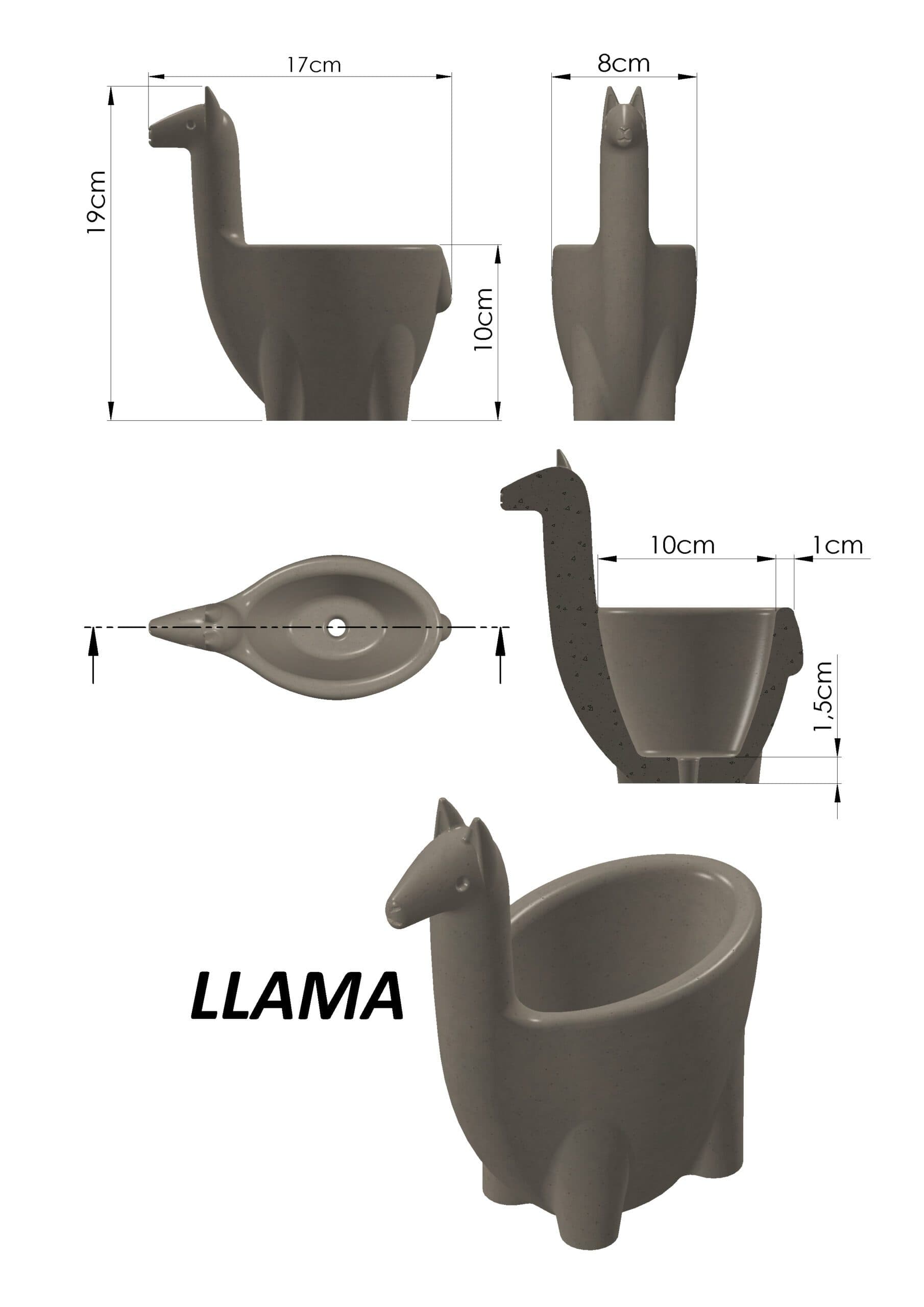 Molde Llama