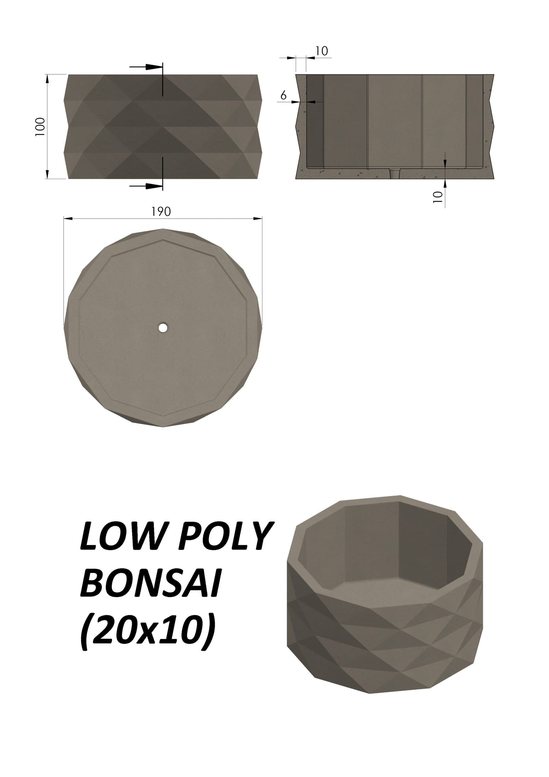 Molde Low Poly