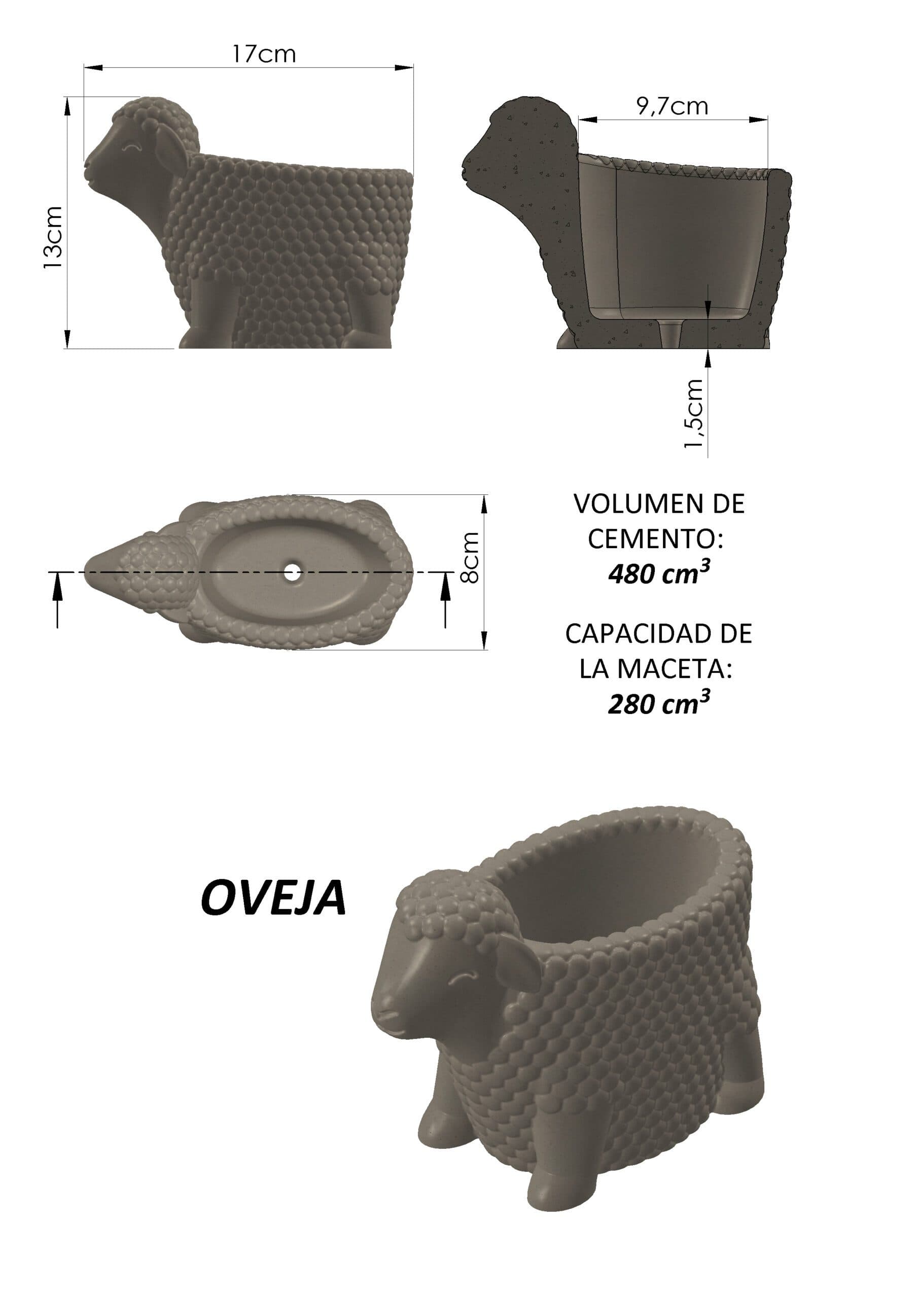 Molde Oveja
