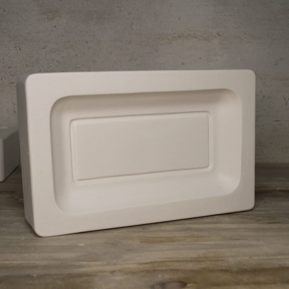 Molde de Yeso P-005 Bandeja Rectangular