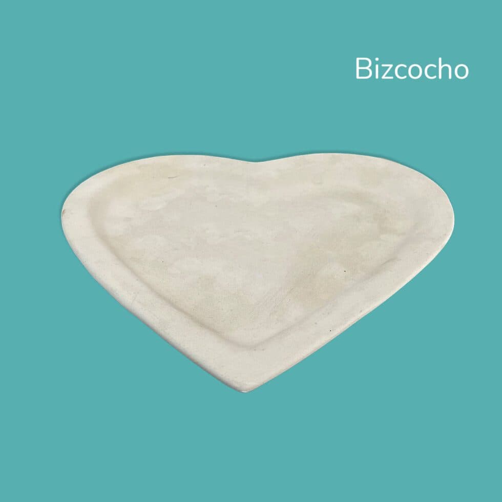 Molde de Yeso P-006 Plato Corazón