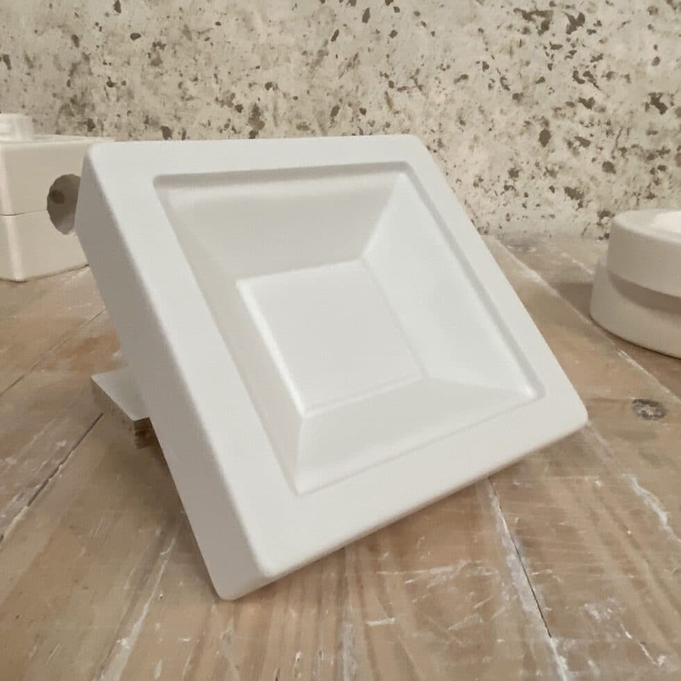 Molde de Yeso P-018 Plato Cuadrado