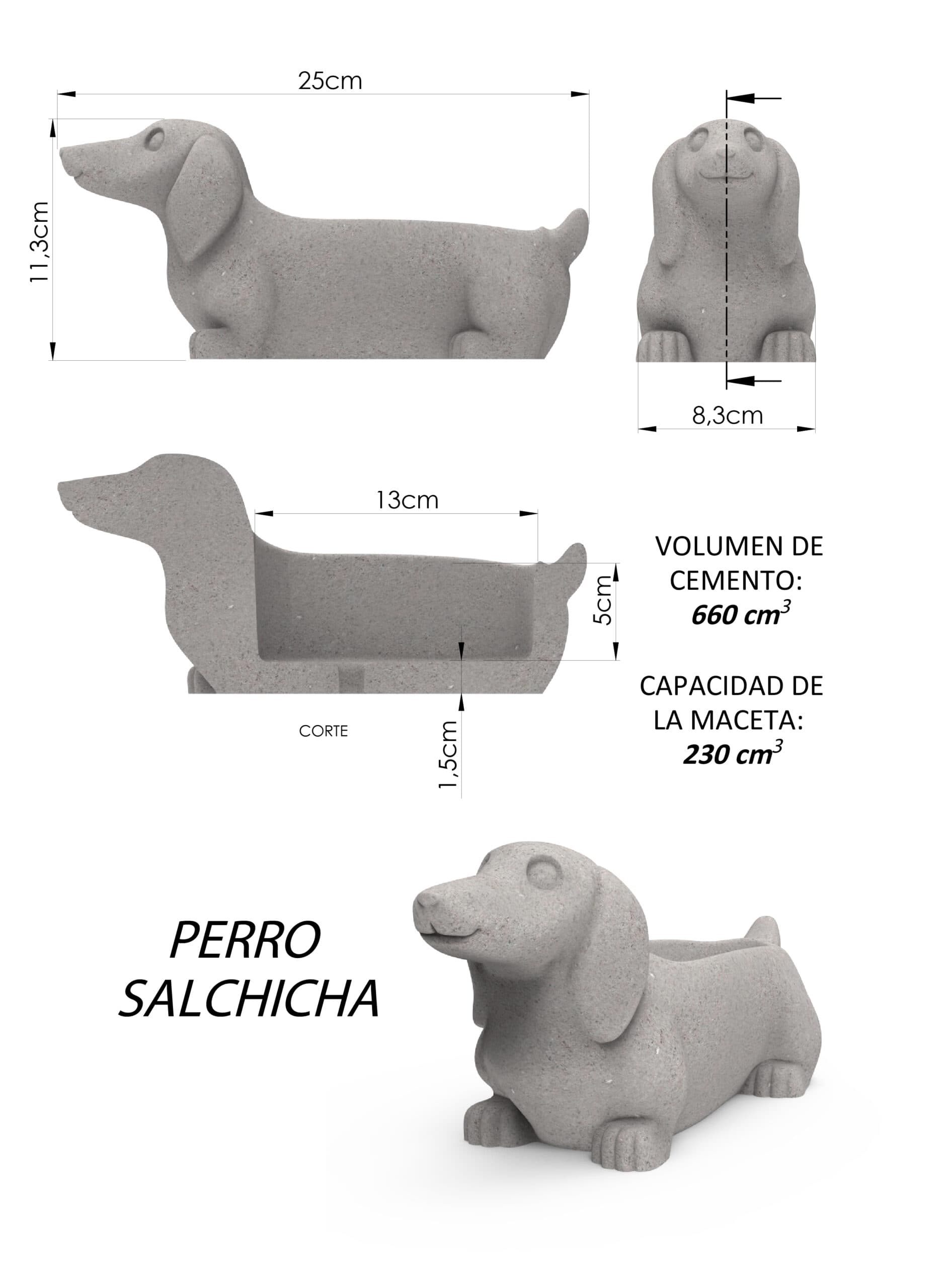 Molde Perro Salchicha
