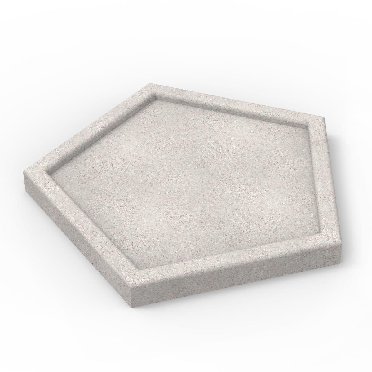 Molde Plato Pentagonal