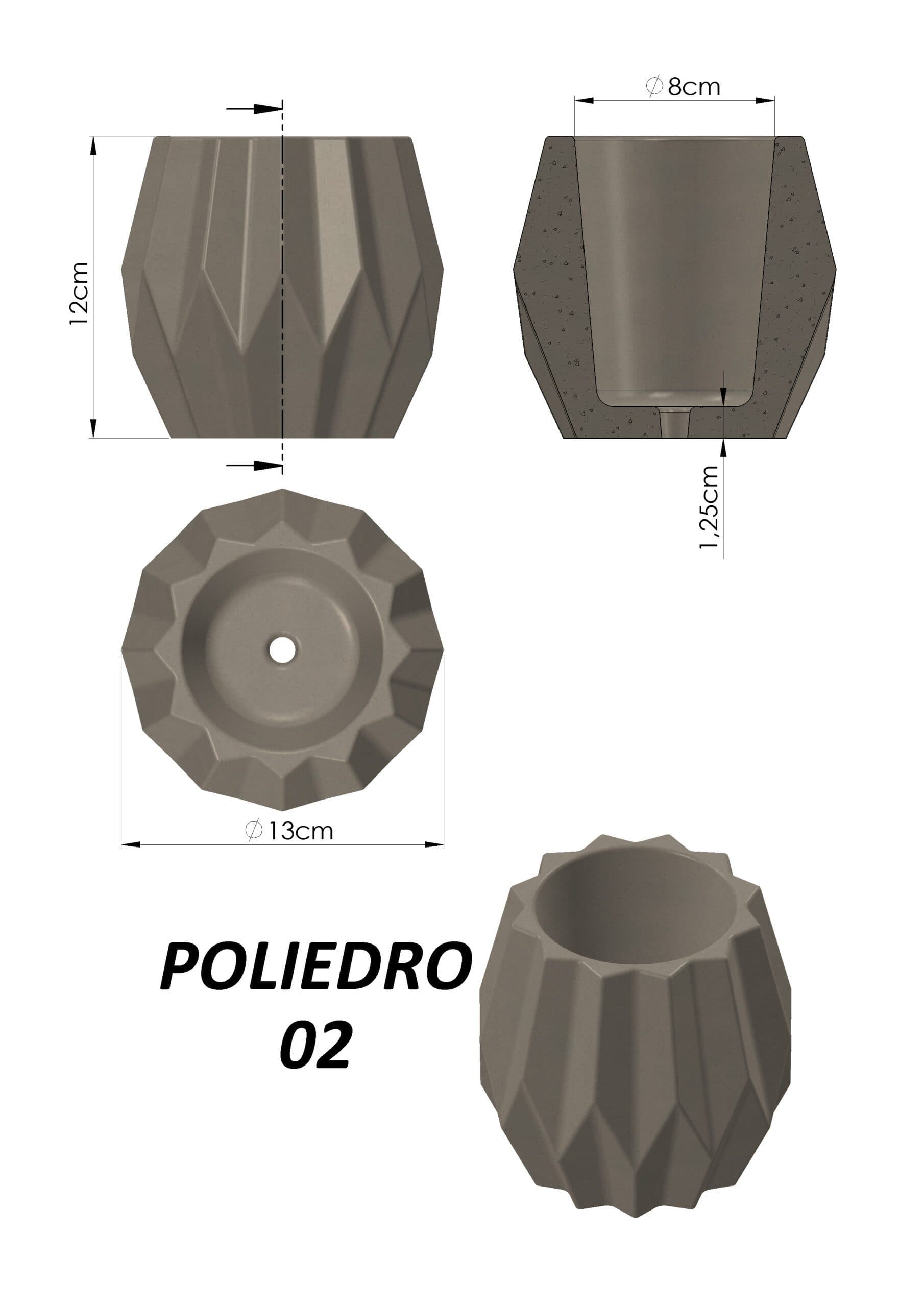 Molde Origami
