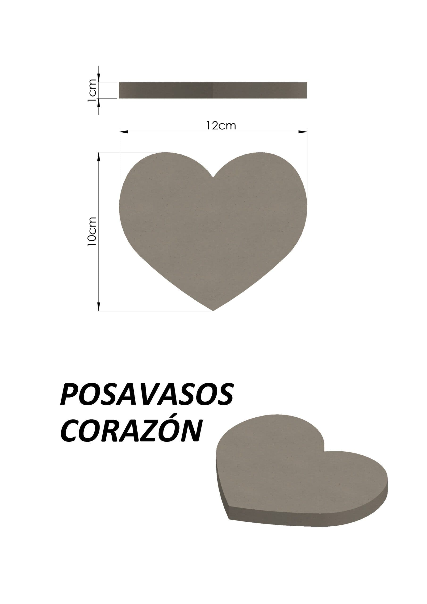 Molde Posavasos