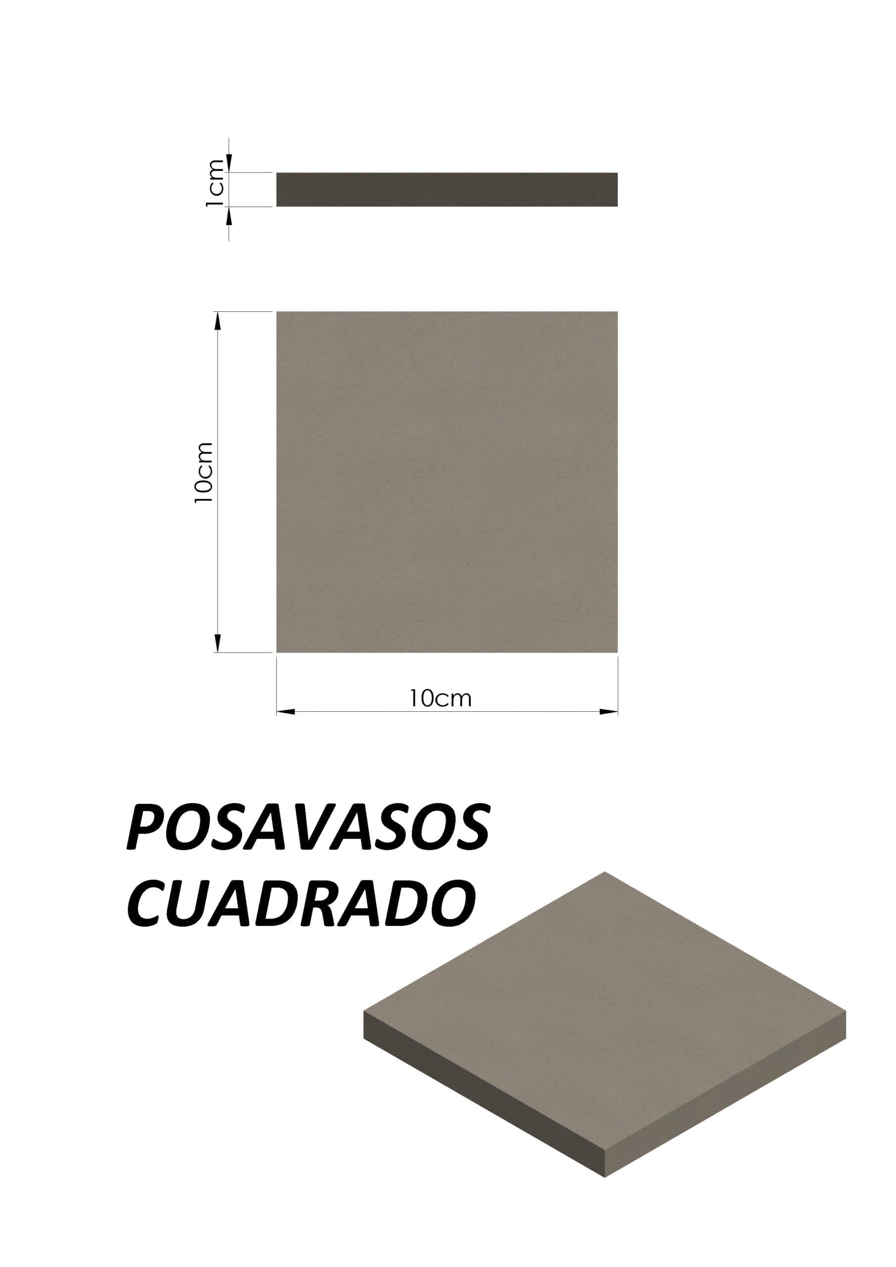 Molde Posavasos