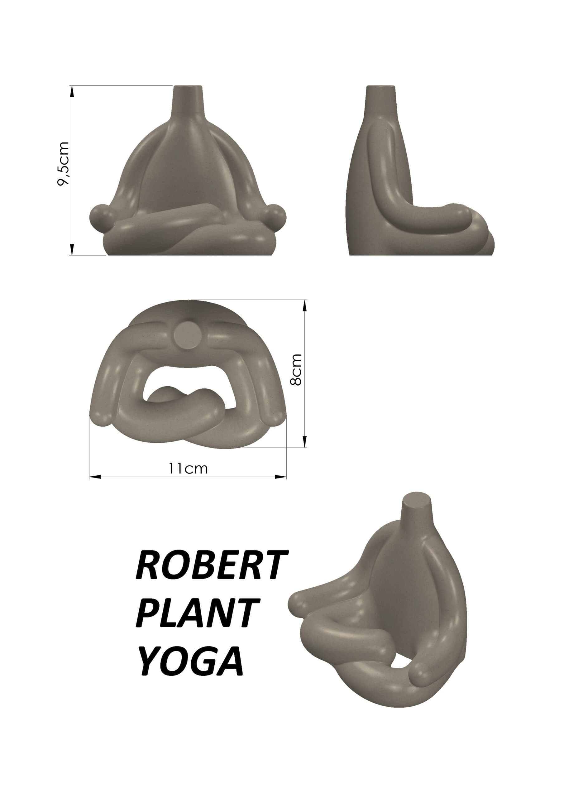 Molde Cuerpo Robert Plant