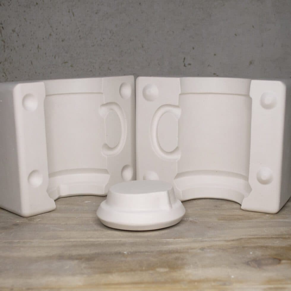 Molde de Yeso T-014 Taza Recta