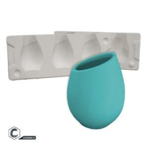 Molde de Yeso T-020 Mate oval
