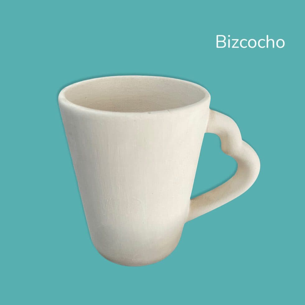 Molde de Yeso T-023 Taza Asa Corazón