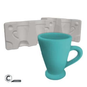 Molde de Yeso T-028 Pocillo x2