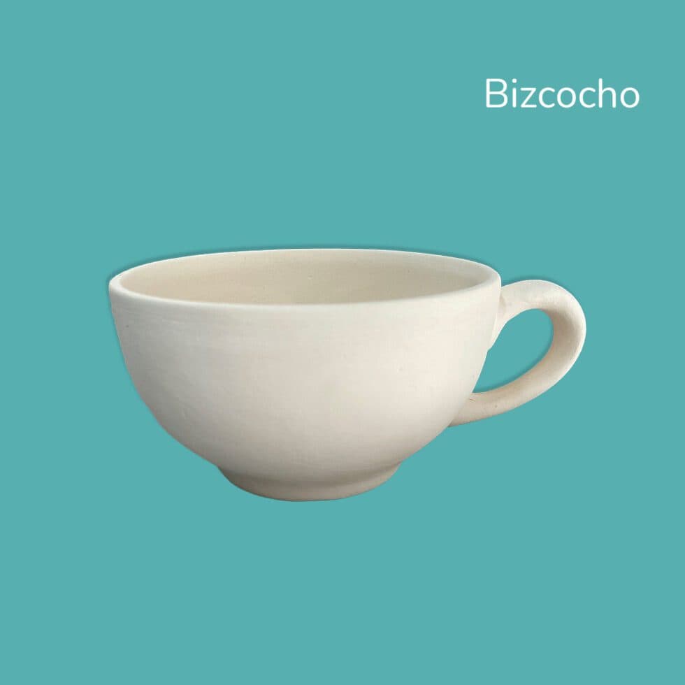 Molde de Yeso T-029 Taza Sola Té Para 1