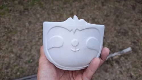 Moldes de Yeso T-040 Tazón Perezoso