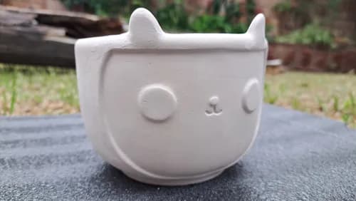 Moldes de Yeso T-041 Tazón Panda
