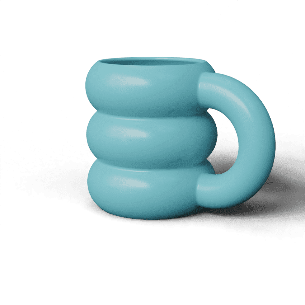 Molde de Yeso T-011 Taza Nube