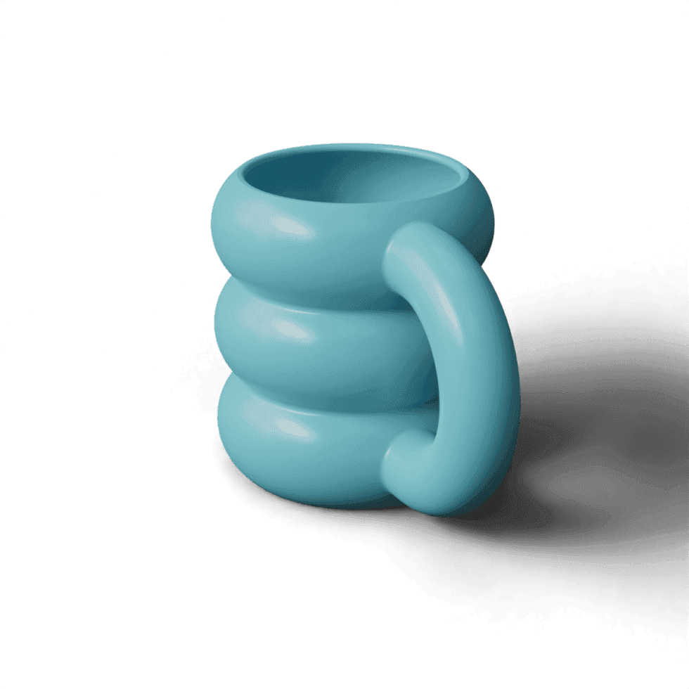 Molde de Yeso T-011 Taza Nube