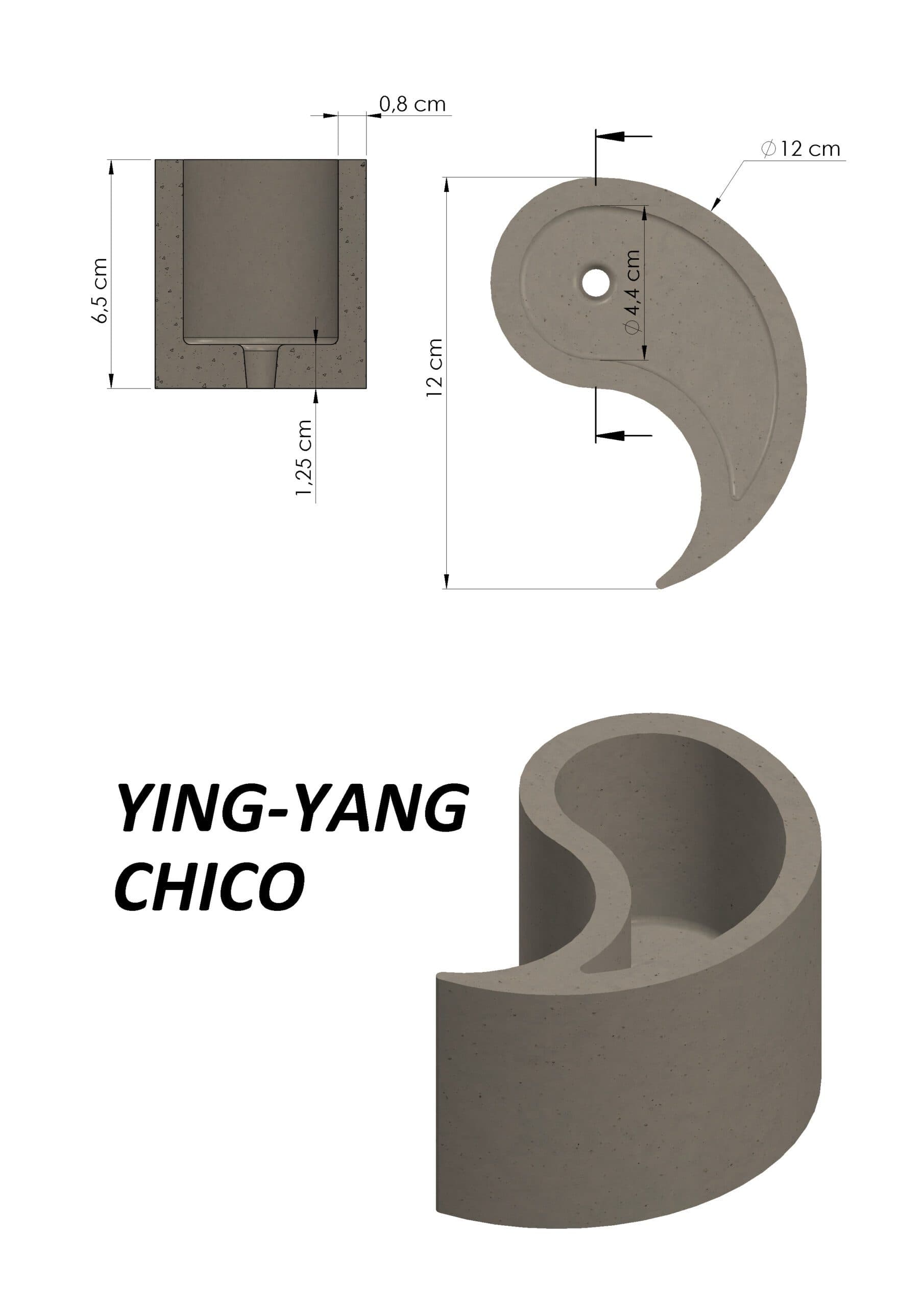 Molde Yin Yang