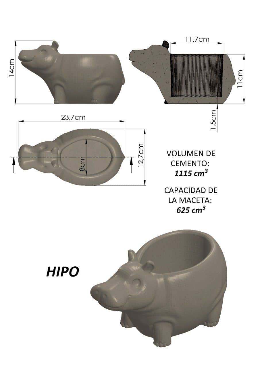 Molde Hipo