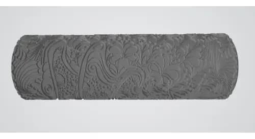 Rodillo Textura Para Cerámica Navidad N03