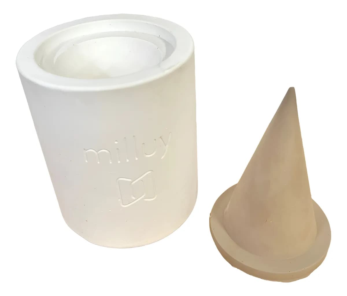 Molde de Yeso D-072 Cono Mediano Liso
