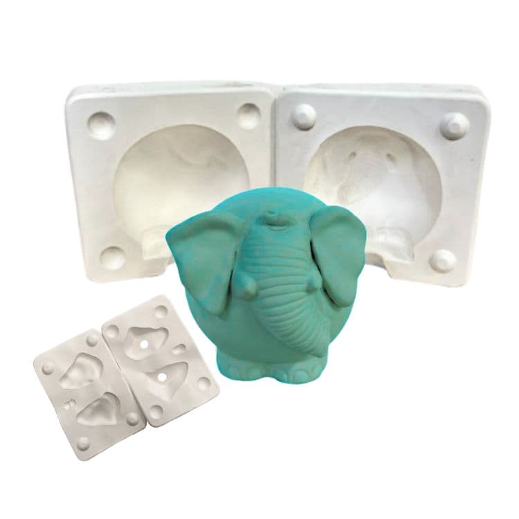 Molde de Yeso D-057 Elefante 2