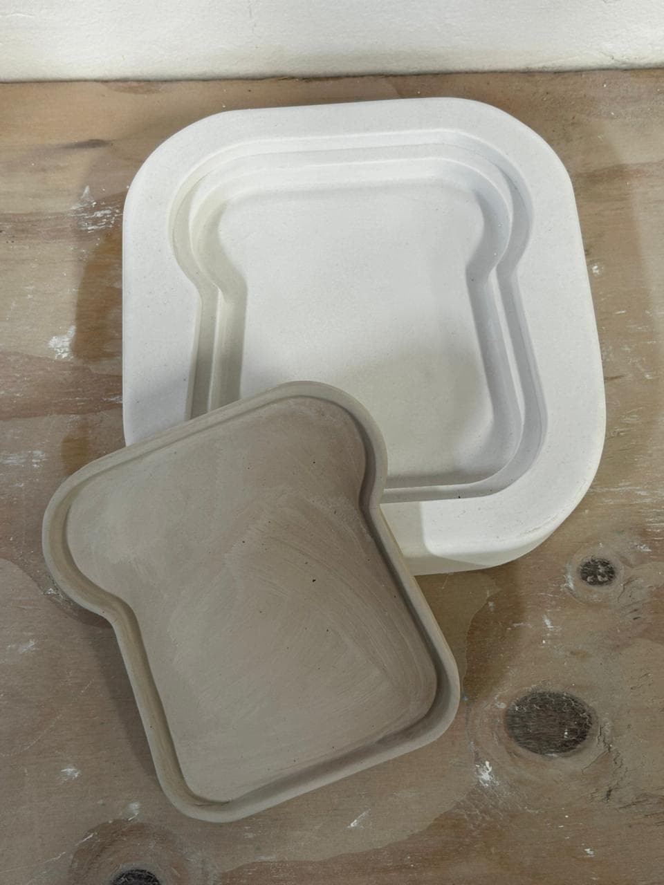 Molde de Yeso P-042 Plato Tostada