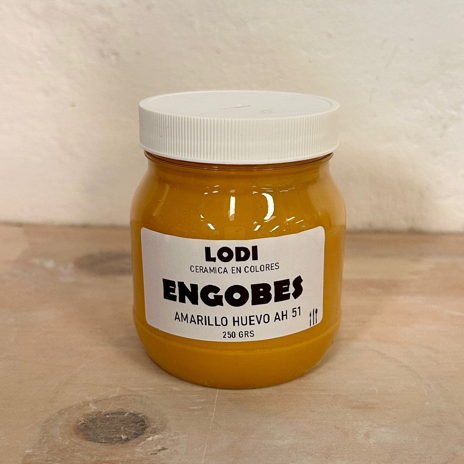 Engobe Listo LODI Amarillo Huevo 250gr
