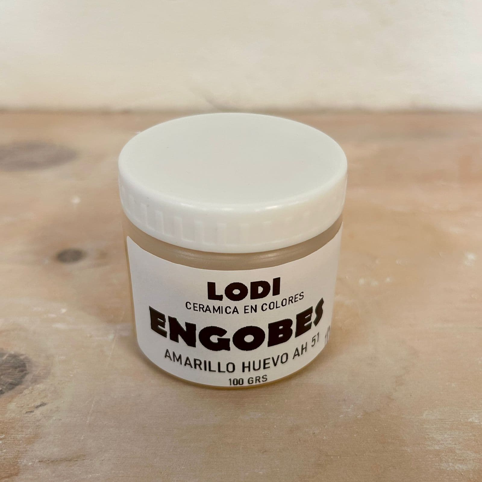 Engobe Listo LODI Amarillo Huevo 100gr
