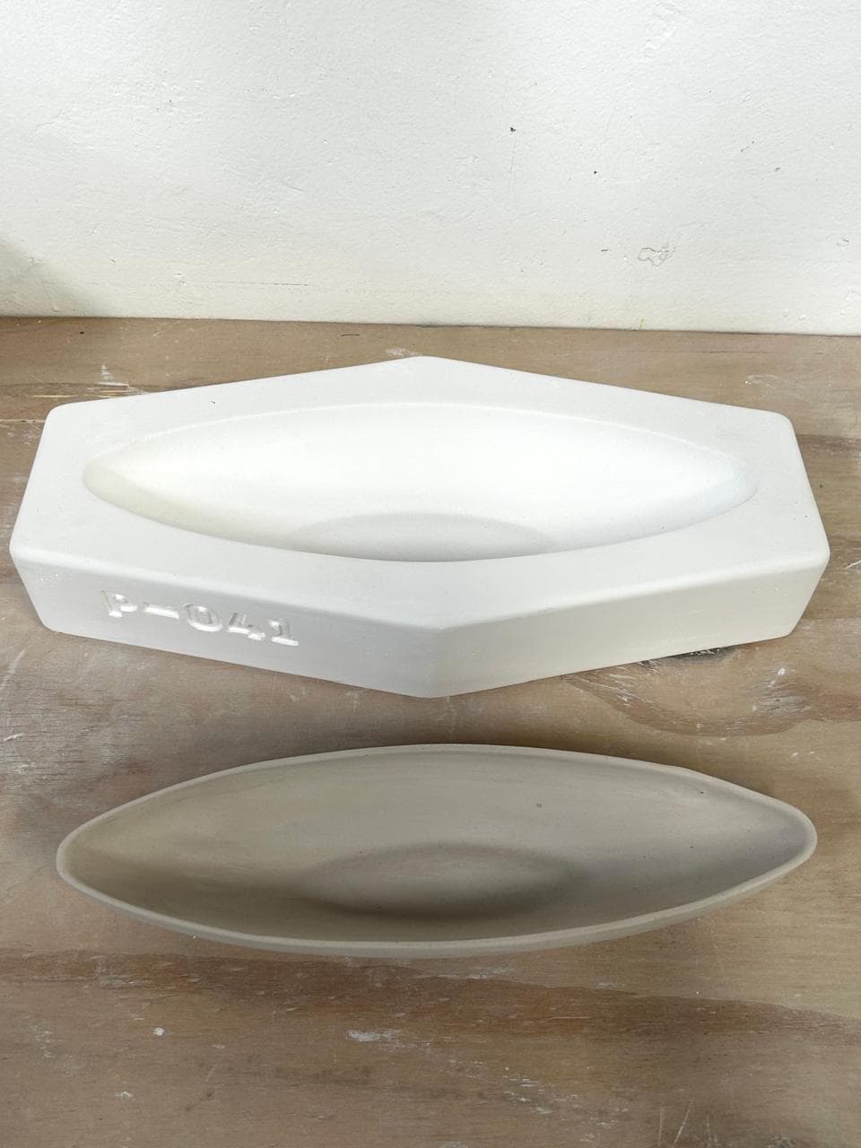 Molde de Yeso P-041 Bandeja Canoa Mediana