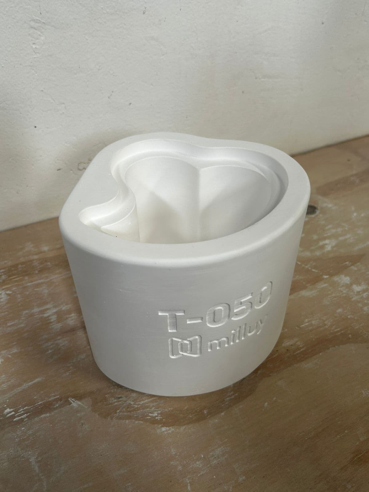 Molde de Yeso T-050 Taza Corazón