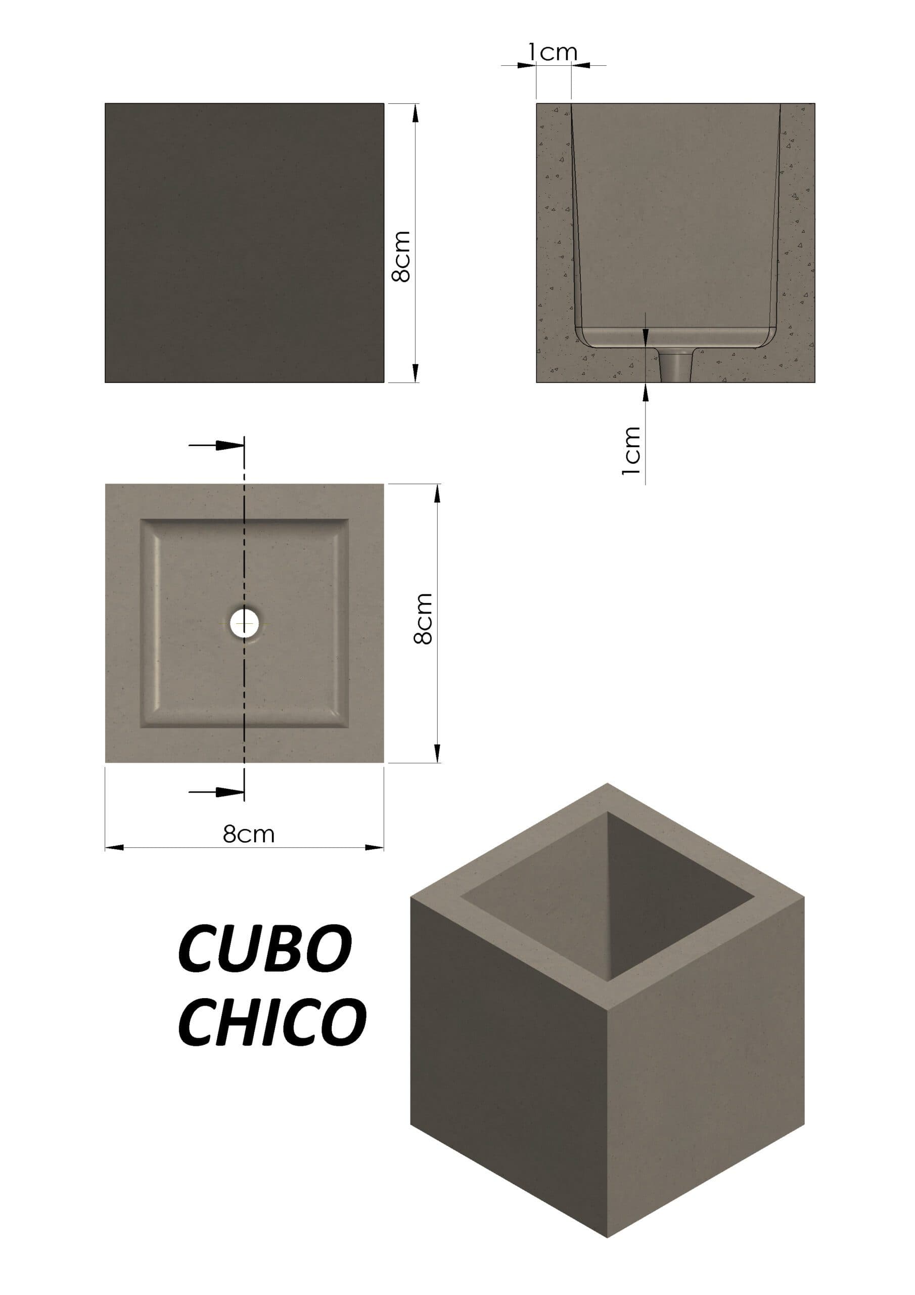 Molde Cubo