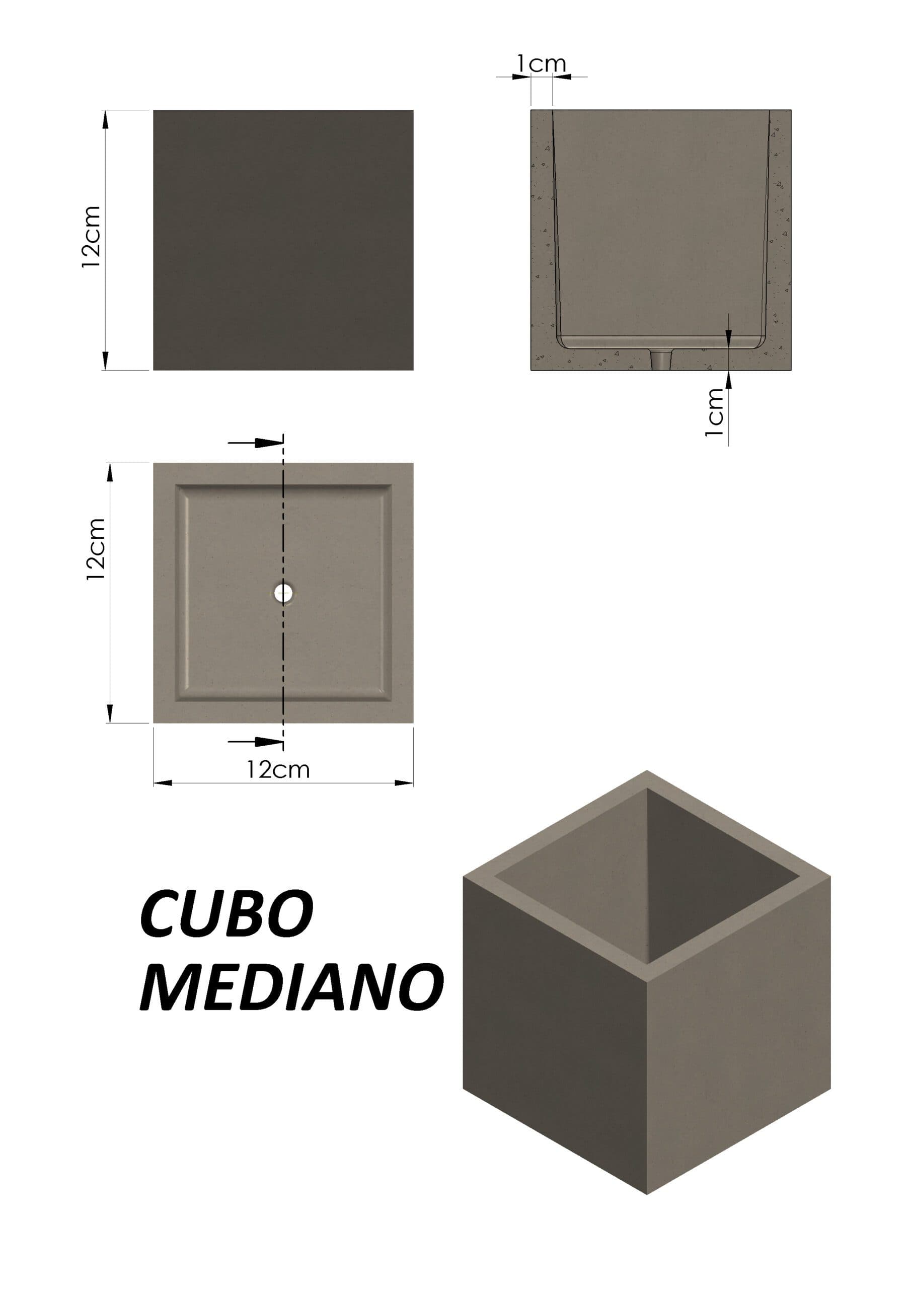 Molde Cubo