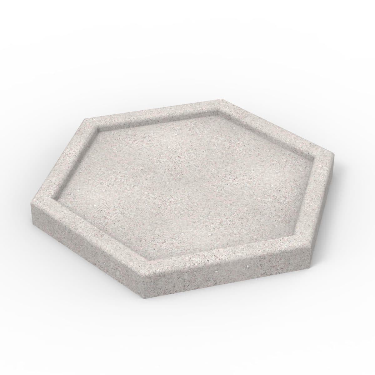 Molde Plato Hexagonal