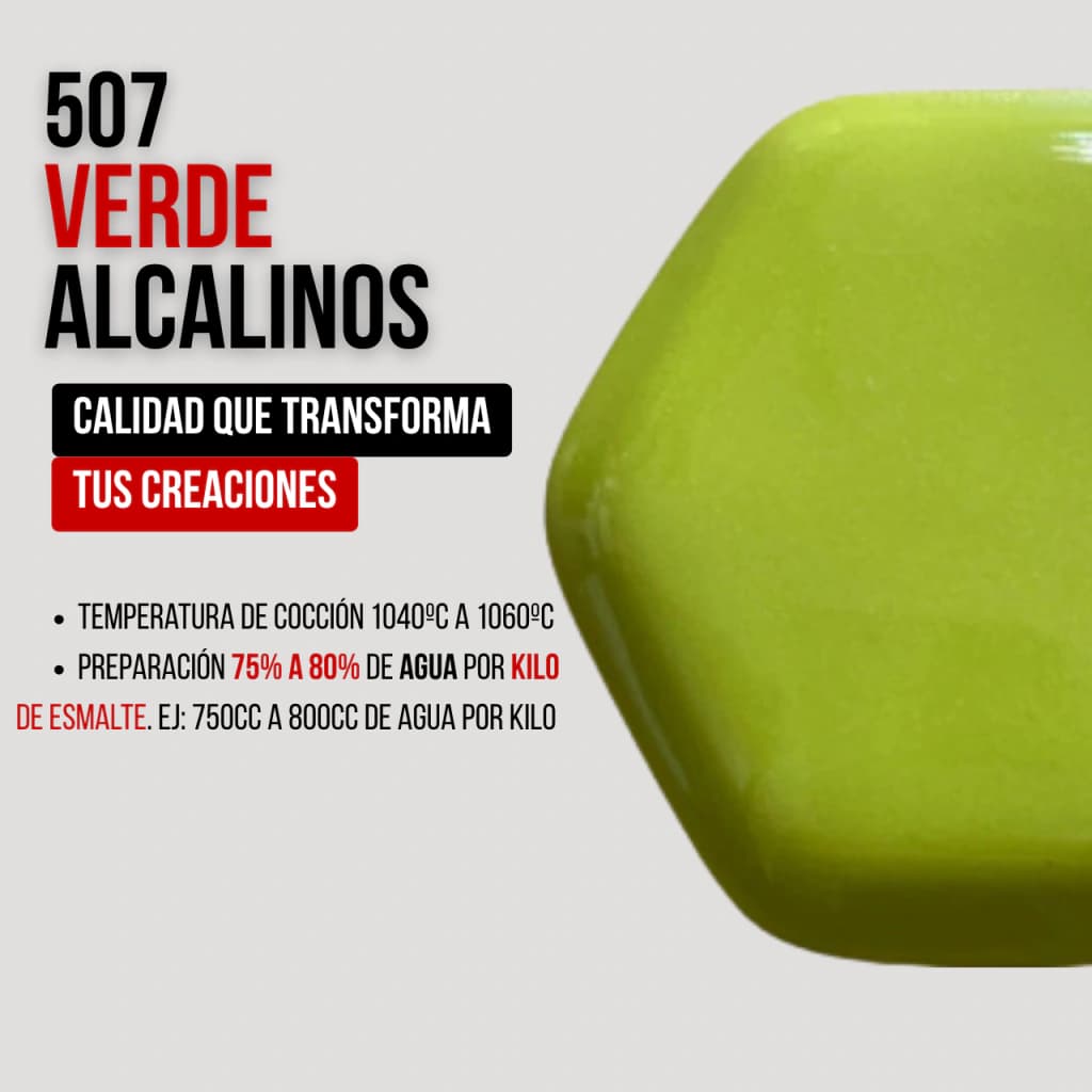 Esmalte Alcalino Carbany Verde 507