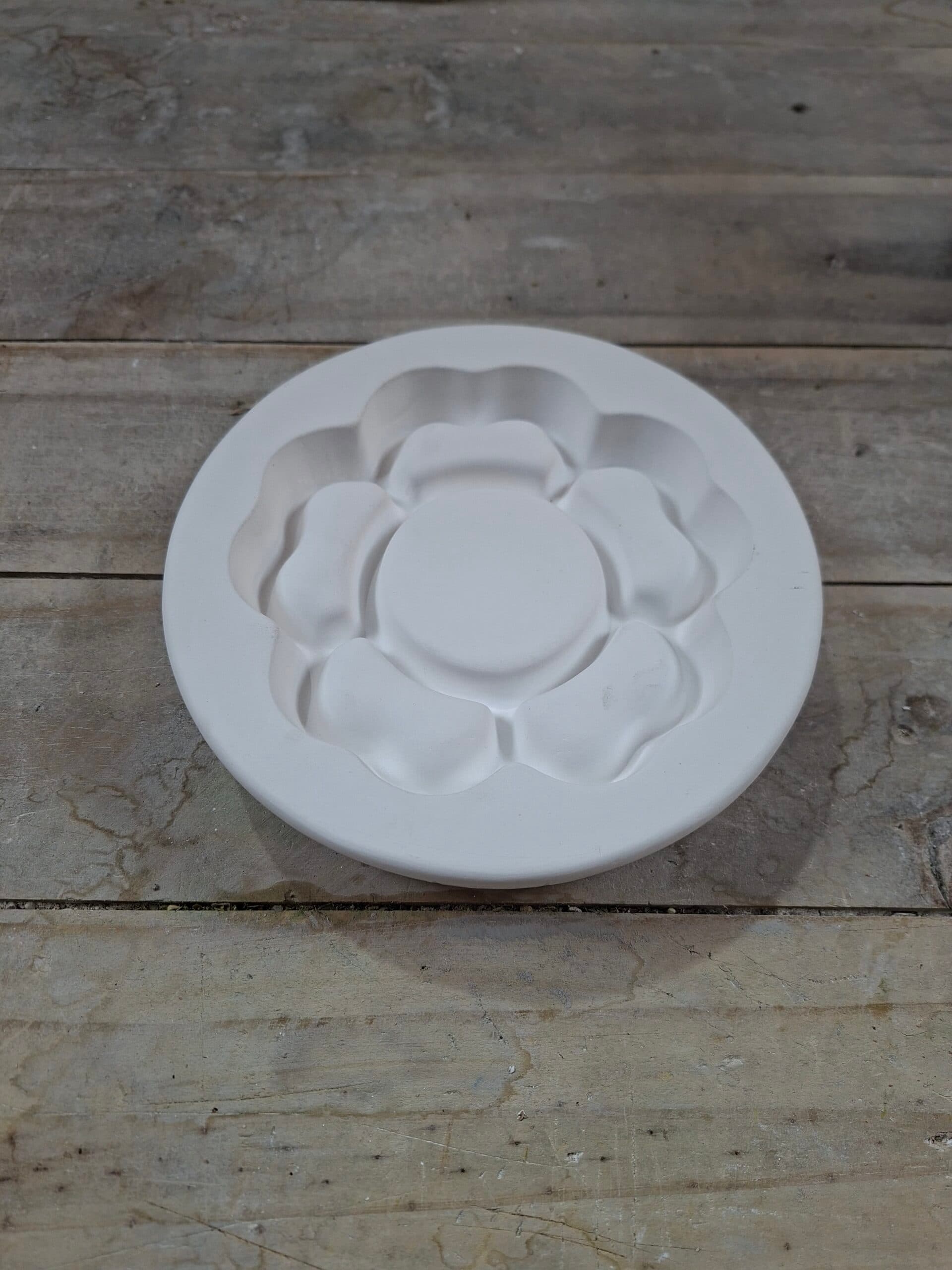 Molde de Yeso P-033 Paleta Colores Flor